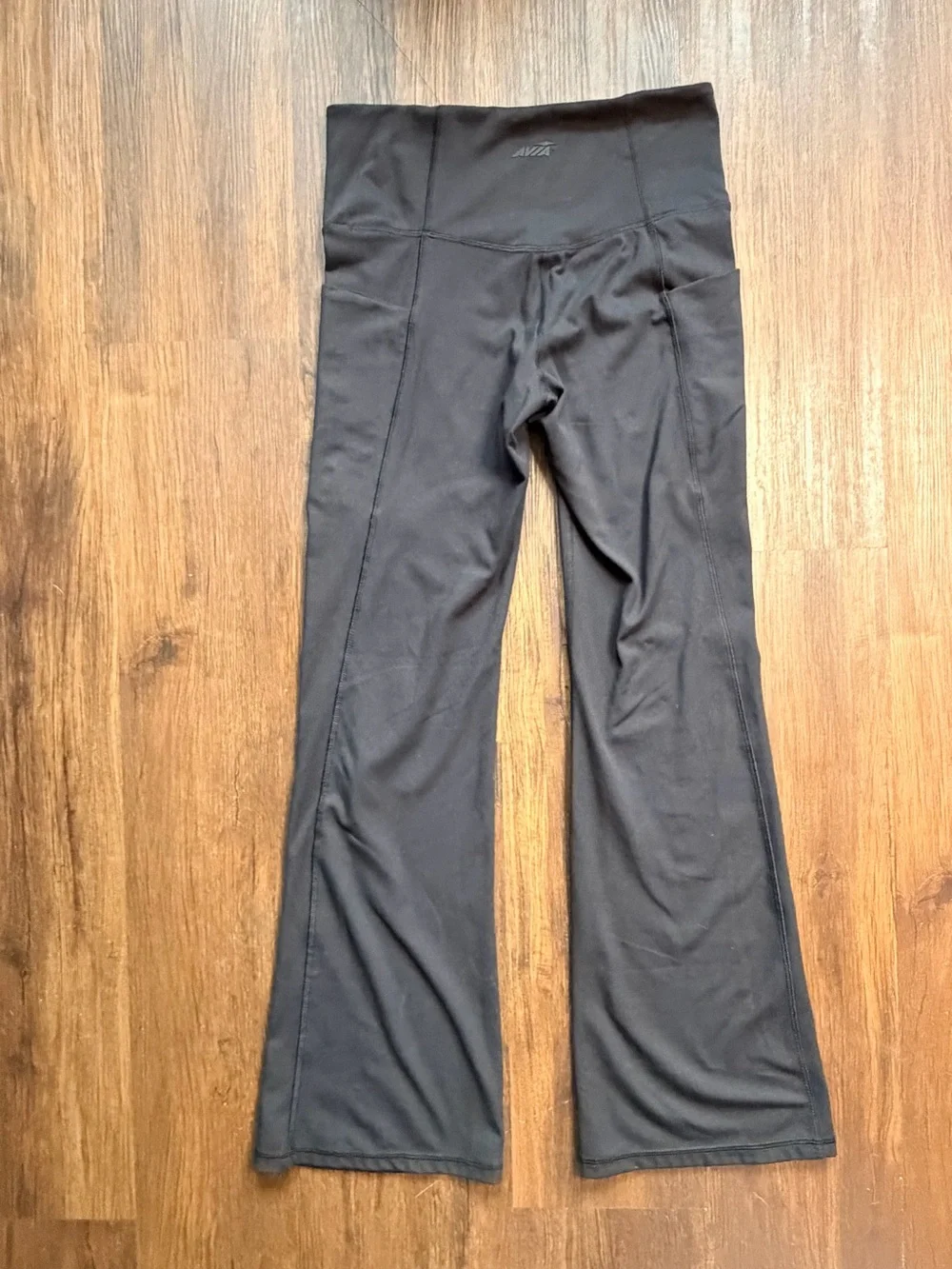 Avia Active Flare Yoga Pants with Wide Waistband - Picture 9 of 9